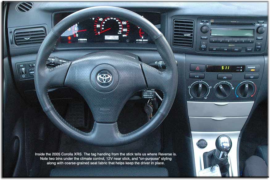 Gag Mbois Blaz Toyota Corolla 2003 Interior