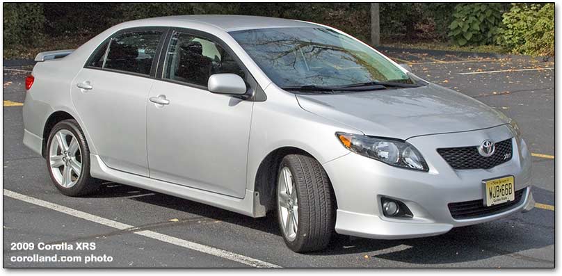2009 corolla xrs car review
