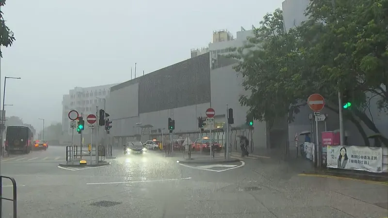 black rainstorm 香港天氣與最新警告