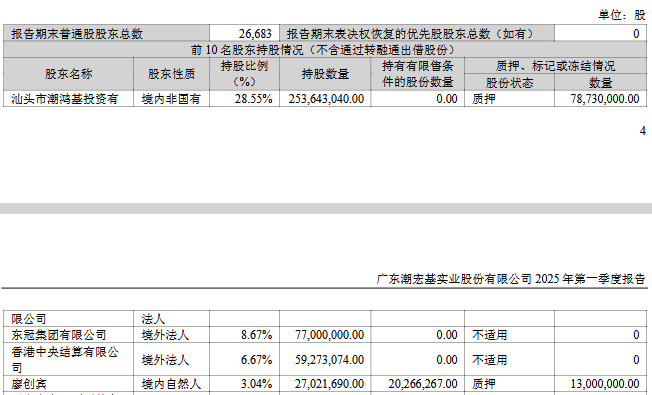 潮宏基香港上市豪賭：台積電營收難掩財務危機，股權質押添隱憂