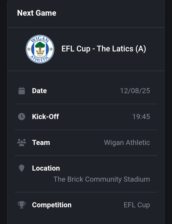EFL Cup Discussion