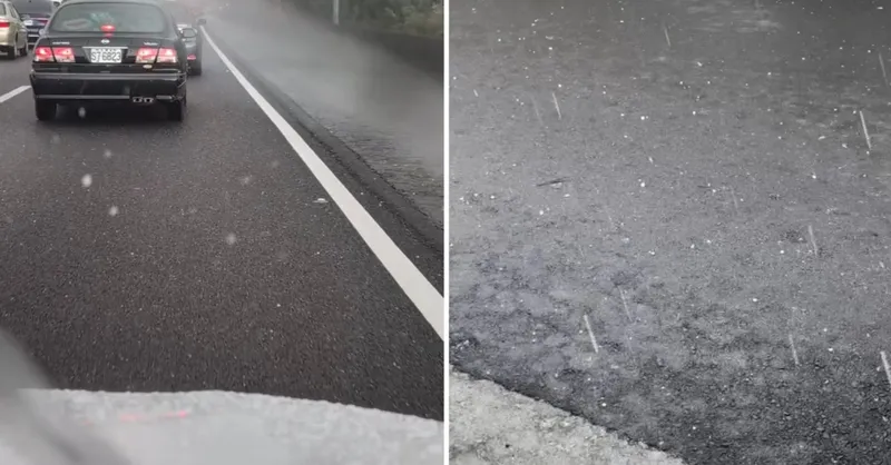 冰雹 最新警戒範圍與天氣動態，2縣市防大雷雨 PTT